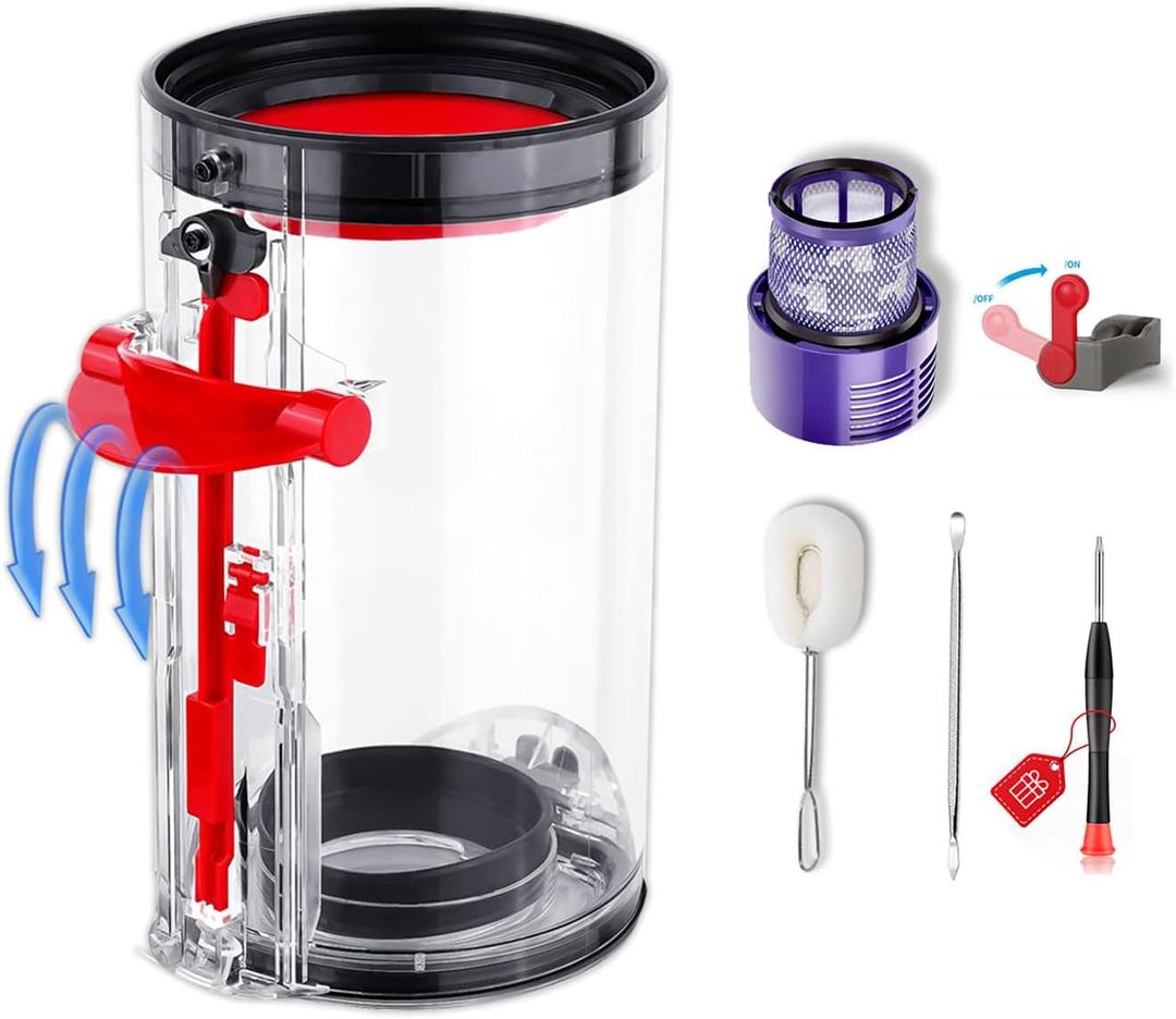 Dust Bin Replacement Part Compatible with Dyson V10 SV12 Series,dyson v10 filter parts