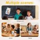 Magnetic Star Reward Jar for Kids, Personalized Behavior Chart System with Colorful Letter Stickers for Toddlers Classroom Home Positive Incentive for Potty Training, Chores, and Good Habits