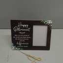 Coworkers RetirementWooden Picture Frame Gifts forRetired Colleague, Happy Retirement Coworker TeamGifts, Office Decor, Fits 4x6 Photo Frame