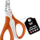 Mr. Pen Cat Nail Trimmer - Raspberry Red & White, Cat & Dog Nail Clipper