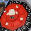 Word Game Family Board Games for Kids & Adults with 2 Modes,220 Topic Categories 24 Letters Pressing Games,Fun Fast-Paced Learning Game,35 Cards,LCD Display Timer,Christmas & Birthday Gifts,Red