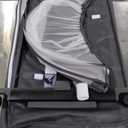 Baby Bassinet, 3 in 1 Bedside Bassinets for Baby, Bassinet Bedside Sleeper with Wheels, Adjustable Height with Rocking Mode, Breathable Mesh, Storage Basket, Easy Assemble & Folding (Dark Gray)