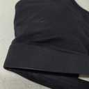 RUNNING GIRL High Impact Sports Bras for Women,Racerback Running Bra Workout Crop Tank Tops Longline Sports Bra Push up, Small , Black 