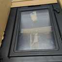 FXW AuraSpace Acrylic Indoor Dog Playpen for Puppies and Small Dogs, 24 Inch, 12 Panels, Black