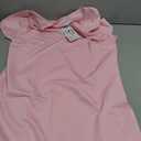 RUMIA Summer Casual Dresses for Women 2025 Vacation Dress V-Neck Short Sleeve Split Hem Beach Sundress, L