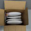 6 Pack 5CCT 6 Inch LED Disk Light, Dimmable Flush Mount Ceiling Lights, 2700K/3000K/3500K/4000K/5000K Selectable, 15W 1100LM, CRI 90, Low Profile Surface Mount Ceiling Disc Light, Wet Rated & ETL