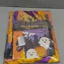 MUMULULU 10 Pack Happy Halloween Bags Assorted Sizes Trick or Treat Paper Gift Bags with Handle and Tissue Paper for Halloween Party Favors