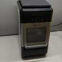 EUHOMY Nugget Ice Maker Countertop, 40Lbs/24H Pebble Ice Maker Machine, Self-Cleaning Countertop Sonic Ice Makers with Ice Scoop&Basket, Pellet Ice Maker Machine for Home/Kitchen/Office (Black)