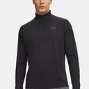 Under Armour Men's Tech 2.0 Men's  ½ Zip Long Sleeve,  XXL, Black/ Charcoal