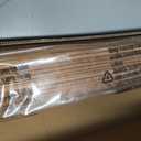 LazBlinds No Tools No Drill Cordless Bamboo Roman Shades, Light Filtering Window Treatment, Roll Up Bamboo Blinds for Window 31'' W x 64'' H, Ceylon Light Russet