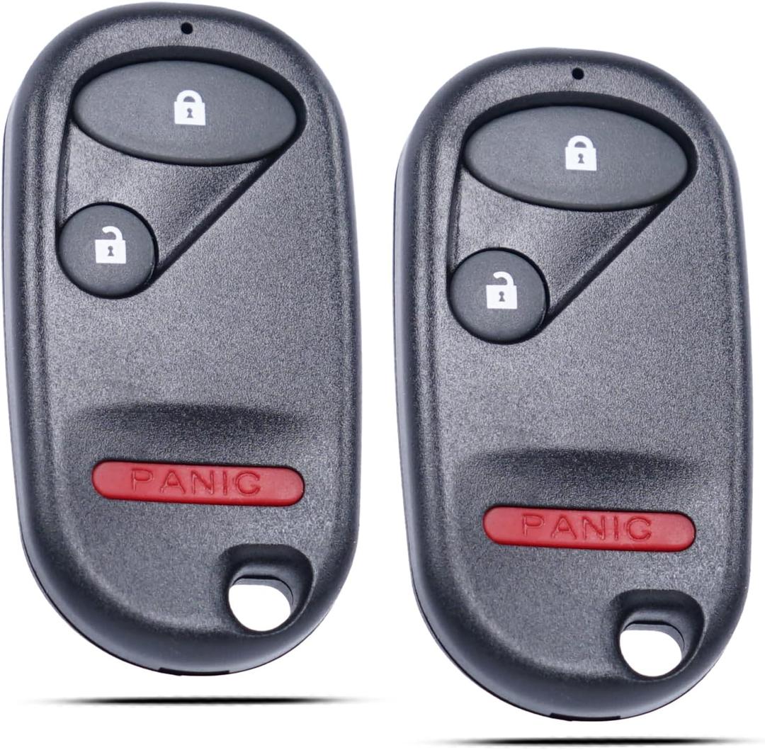 MechanMagic Key Fob Replacement Fits for 2002 2003 2004 2005 Honda Civic SI CRV / 2004-2011 Honda Element (FCC ID: OUCG8D-344H-A) Keyless Entry Remote Control PN:72147-S5T-A01 315 MHZ Set of 2