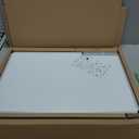 XBoard Magnetic Dry Erase Board/Whiteboard, 36 X 24 Inches Double Sided White Board, Silver Aluminium Frame