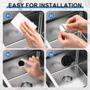 Upgraded Silicone Sponge Holder Compatible with Scrub Daddy