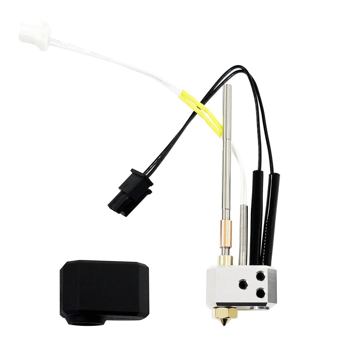 Hotend for I3 MK4/XL Hot End Kit Print Head Integrated Brass Nozzle Heat Block Heating Cartridge Thermistor Silicone Cover for Prusa MK4 MK4S MK3.9 MK3.9S XL Core One 3D Printer