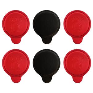 MAG Ferrite Kit 6 Round Units for Biomagnetic Therapy 5200 Gauss Dr. Goiz (RED - BLACK) MAG Ferrite Kit 6 Round Units for Biomagnetic Therapy 5200 Gauss Dr. Goiz (RED - BLACK)