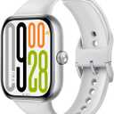 XIAOMI Redmi Watch 5 Smartwatch, 2.07" LCD Display, 24 Days of Bat Life, 150+ Sports Modes, 2 MIC 5ATM Waterproof, Bluetooth Calling Music Heart Rate, Fitness-Tracker (Silver/Gray)