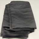 NICETOWN Pitch Black Solid Thermal Insulated Grommet Blackout Curtains/Drapes for Bedroom Window (2 Panels, 42 inches Wide by 63 inches Long, Black)