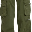 Cargo Pants Women Baggy Hiking Casual Cotton Military Tactical Army Combat Work Pants with 7 Pockets