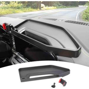 for Silverado Center Console Dash Tray Phone Holder Mount, Dashboard Storage Box Organizer for Chevy Silverado 2022 2023 2024
