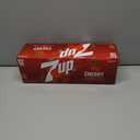 7UP Cherry Flavored Soda, 12 fl oz cans, 12 pack