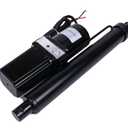 JEENDA DC 12V 12" Hydraulic Motor Heavy Duty Electric Linear Actuator 1700Lbs-2300lbs Compatible with Dump Trailers, Lift Tables, Solar Tracking System, Wheelchair Lift,Tractors,Cleaning Vehicle