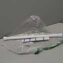 MEXAU White Tension Rod 16 To 26 Inch Spring Curtain Rod Adjustable Tension Curtain Rods No Drilling Short Tension Rod Extendable Small Spring Tension Curtain Rod for Closet Cupboard Bars Refrigerator