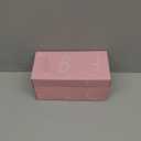 Eternal Glass Rose in Display Dome | Glass Flower with Colorful Base, A Perfect Romantic Gift for Valentine's Day, Mother's Day, Birthday & Christmas for Her