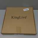 Kitchen Wall Clock with LED Lights, Black Metal Utensils Design, 11.81x11.81 Inch, Modern Decorative Clock for Living Room, Dining Room