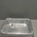 Aluminum Pans With Lids 9x13 [10 Sets] Aluminum Foil Pans Trays With Lids - Half Size Tin Foil Disposable Pans For Baking, Roasting, Cake Serving Dishes, Catering Supplies, Steam Table Chafing