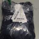 Belle Poque Women Vintage Pleated Skirt with Pockets A Line Midi High Elastic Waist Flared Skirt for Office Daily, Navy Blue Size L