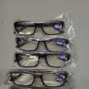 Gaoye Professional Reading Glasses for All Day - Computer Readers with Blue Light Protection - Value Pack, +1.75