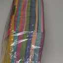 qiqee 60-Packs Paper Bags with Handles Bulk 8.26"6"3.15" Small Gift Bags 16 Different Senior Color Bags Multiple UsesSmall Size