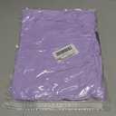Girls Twirl Dress with Ruffle Sleeves Color Block Cotton Dress with Flare Hem,Purple,6-7Y