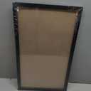 Mxtallup 12x21 Picture Frame Solid Wood Poster Frame for Wall 12x21 Photo Frames Family Black (T22B1221)
