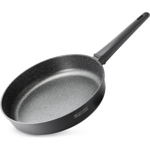 THE ROCK SOHO 11-Inch Non Stick Frying Pan  Nothing Sticks, Never Warps, Lasts Longer, Healthy Skillet with Heat-Resistant Handle, PFOA Free, Oven & Dishwasher Safe, Black