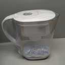 Brita Metro Water Filter Pitcher with SmartLight Change Indicator, BPA-Free, Replaces 1,800 Plastic Water Bottles a Year, Lasts Two Months, Includes 1 Filter, Small - 6-Cup Capacity, White