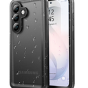 SPORTLINK for Samsung Galaxy S26 Ultra Case, IP68 Waterproof Dustproof Military 360 Full Body Heavy Duty Shockproof Protective with Camera Screen Protector S 26 Phone Front Back Cover 6.9" Black