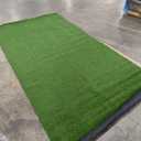 Rengue Artificial Turf 7x15FT Turf Grass with Drainage Holes Realistic Synthetic Fake Turf Lawn Indoor Outdoor Landscape for Backyard, Garden, Patio, Grass Rug for Dog Pets Mat Custom Size