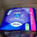 Tena Sensitive Care Incontinence Pads, Bladder Control, Postpartum for Women, Overnight Absorbency, Extra Coverage, 48 Count