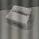 Multiuse Caddy Organizer with Handle - Stackable Plastic Tote Bin - Art Craft Supplies, Office, Desk, Stationery Pen Holder, Kitchen, Utensil, Makeup, Bathroom, Shower, Cleaning, Dorm Organizer -Clear