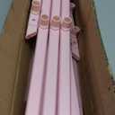 Foldable Drying Rack Clothing, 3-Tier Portable Clothes Drying Racks for Indoor & Outdoor, Anti-Rust Compact Laundry Rack Collapsible, Pink 28" D x 10" W x 35" H