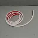 78 Inch Wall Cord Hider, Silicone Self Adhesive Cable Hider Cord Cover, Flexible Wire Covers for Cords Cable Cover Cable Concealer for Wires W0.59 H0.39 White