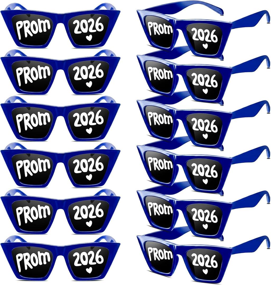 2026 Glasses Prom 2026 Graduation Sunglasses Bulk Plastic Eyeglasses Graduation Party Supplies Photo Props