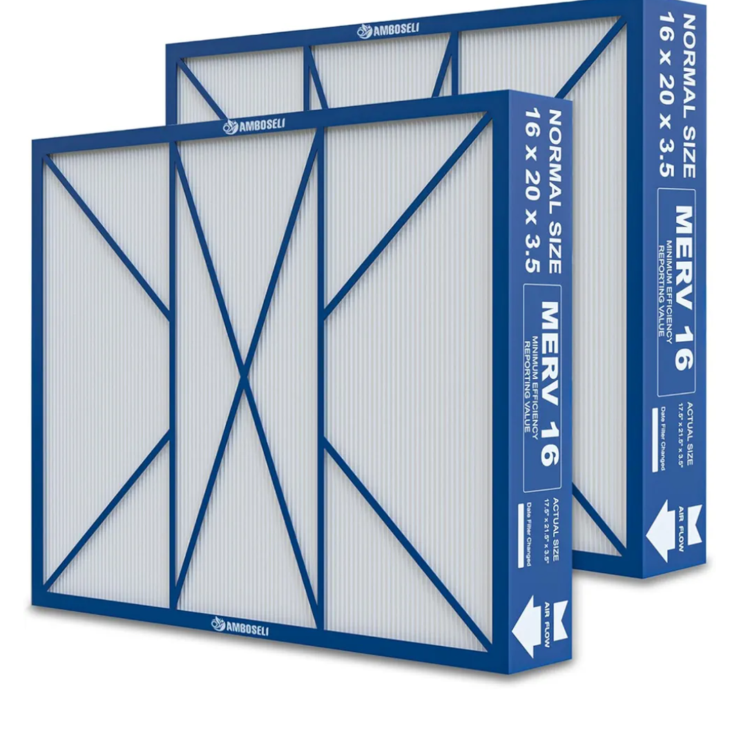 GAPCCCAR1620 Merv 16 Replacement Filter Compatible With Bryant/Carrier GAPBBCAR1620, GAPCCCAR1620, GAPAAXCC1620, GAPAAXBB1620, GAPABXCC1620, GAPABXBB1620, actual size: 17.5" x 21.5" x 3.5", 2 pack