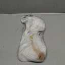 White Wavy Synthetic Lace Front Wigs Free Part Loose Wave Heat Resistant Natural Hairline Fiber Hair Glueless Lace Wigs for Women Cosplay Daily Wigs