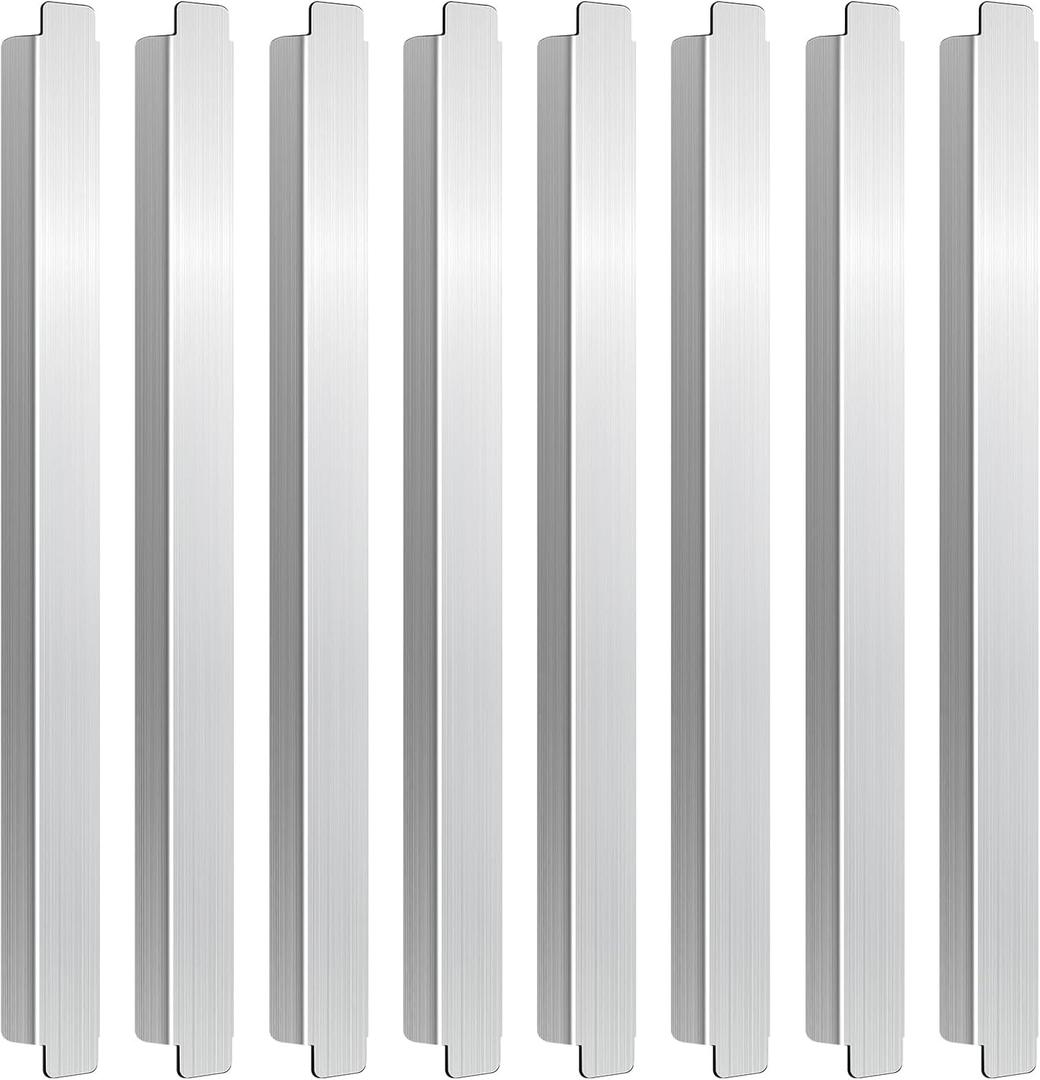 8 Pack 12 Inch Stainless Steel Adapter Bar Table Adapter Bar Cooler Divider for Hotel Restaurant Kitchen Catering Home Commercial Food Service Accessories