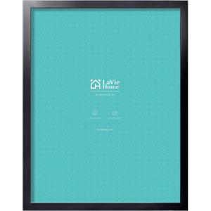LaVie Home 24x32 Picture Frame Black, Puzzles Frame for Wall Decoration, Classic Black Minimalist Style Suitable for Decorating Houses, Offices, Hotels, Puzzles Posters Photos or Artwork1 Pack
