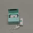 Rotema Label Maker Machine with Tape  Bluetooth Thermal Label Printer, Label Maker Machine,Mini Sticker Maker for Home, Office, School & Small Business, Includes 2 Rolls of Label Paper (mint green)