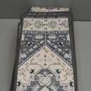 Stair Treads for Wooden Steps Indoor, 15 Pack 8" X 30" Non Slip Carpet Stair Treads with Reusable Adhesive for Kids Elders and Dogs, TPR Backing Stair Rugs Oriental Staircase Step Treads,Bohemia