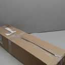 Aspen Creative 51017-6, Empire Clip-On Chandelier Lamp Shade, White & Beige, 3" Top X 4" Bottom X 4" Slant Height, Set of 6